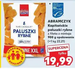 Kaufland Paluszki rybne Abramczyk Kapitańskie z fileta z mintaja oferta