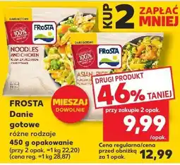 Kaufland Danie gotowe Frosta różne rodzaje oferta