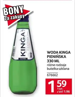 Selgros Woda Kinga Pienińska oferta