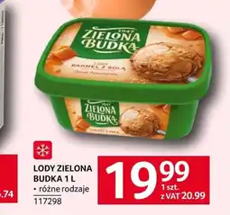 Selgros Lody Zielona Budka oferta