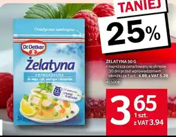 Selgros Żelatyna Dr. Oetker oferta