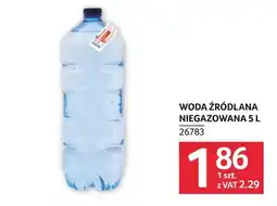 Selgros Woda niegazowana oferta