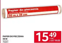 Selgros Papier do pieczenia oferta