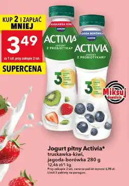 Lewiatan Jogurt pitny Danone oferta