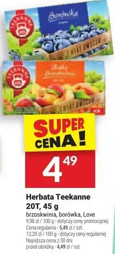 Twój Market Herbata Teekanne oferta