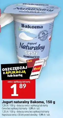 Twój Market Jogurt naturalny Bakoma oferta