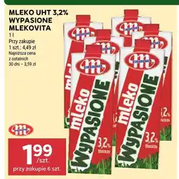 Stokrotka Mleko UHT wypasione Mlekovita 3,2% oferta