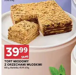 Stokrotka Tort miodowy z orzechami włoskimi Marlenka oferta
