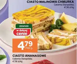Stokrotka Ciasto ananasowe Cukiernia Staropolska oferta