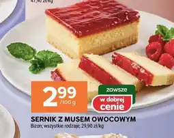 Stokrotka Sernik z musem owocowym Bizon oferta