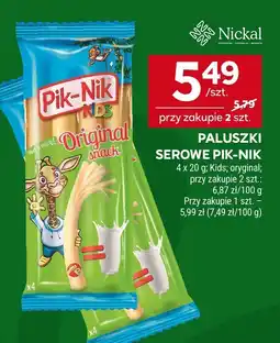 Stokrotka Paluszki serowe Pik-Nik Kids Original oferta