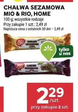Stokrotka Chałwa sezamowa Mio & Rio, Home oferta