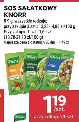 Stokrotka Sos sałatkowy Knorr oferta