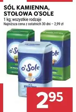 Stokrotka Sól kamienna, stołowa O'Sole oferta