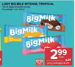 Stokrotka Lody Big Milk Intense, Tropical oferta
