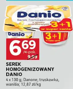 Stokrotka Serek homogenizowany Danio wanilia Danone oferta