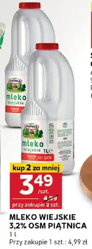 Stokrotka Mleko wiejskie OSM Piątnica oferta