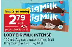 Stokrotka Lody Big Milk Intense oferta