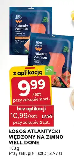 Stokrotka Łosoś atlantycki wędzony na zimno Well Done oferta