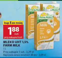 Stokrotka Mleko UHT 1,5% Farm Milk oferta