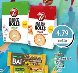 DUO-TES Mondelez 7Day's Bake Rolls oferta