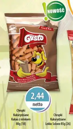 DUO-TES Chrupki Kukurydziane Kakao z mlekiem Gusto oferta
