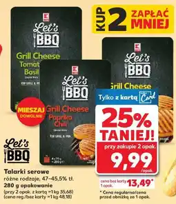 Kaufland Talarki serowe na grilla oferta