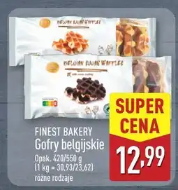 ALDI Gofry belgijskie Finest Bakery różne rodzaje oferta