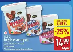 ALDI Lody Mleczne myszki różne rodzaje Mucci oferta