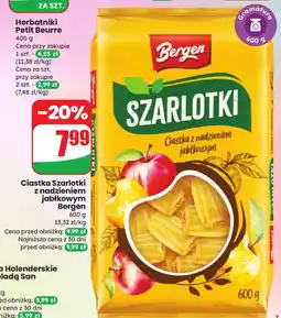 Dino Ciastka Szarlotki z nadzieniem jabłkowym Bergen oferta