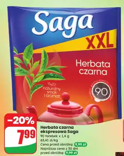 Dino Herbata czarna ekspresowa Saga XXL oferta