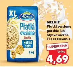 Kaufland Płatki owsiane górskie Melvit oferta