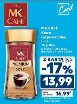 Kaufland Kawa rozpuszczalna MK Cafe Premium Gold oferta