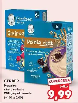 Kaufland Kaszka Gerber różne rodzaje oferta