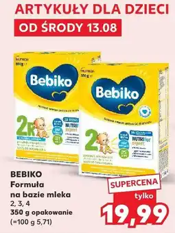 Kaufland Mleko modyfikowane Bebiko 2, 3, 4 oferta