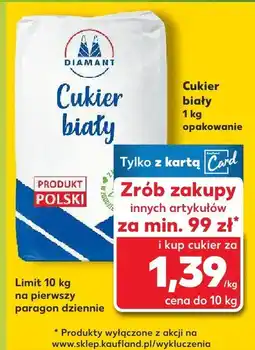 Kaufland Cukier biały Diamant oferta