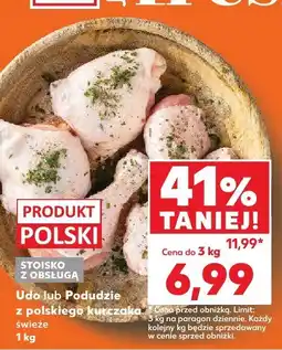 Kaufland Mięso udko lub podudzie z kurczaka Kaufland oferta