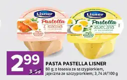 Stokrotka Pasta Pastella łososiowa ze szczypiorkiem Lisner oferta