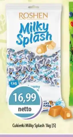 DUO-TES Cukierki Milky Splash Roshen oferta
