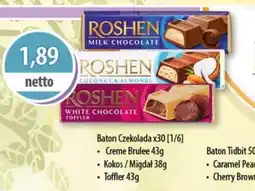 DUO-TES Baton Czekolada Roshen oferta