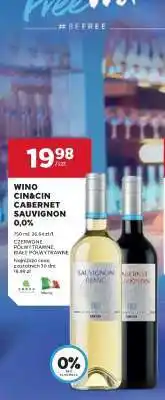 Stokrotka Market Wino Cin&Cin Cabernet Sauvignon 0,0% oferta