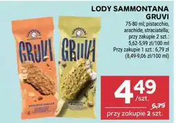 Stokrotka Market Lody Sammontana Gruvi oferta