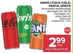 Stokrotka Market Napój Coca-Cola, Fanta, Sprite oferta