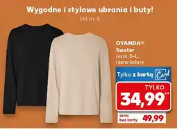 Kaufland OYANDA Sweter oferta