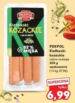 Kaufland PEKPOL Kiełbaski kozackie oferta