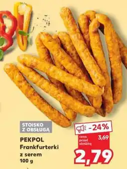 Kaufland PEKPOL Frankfurterki z serem oferta