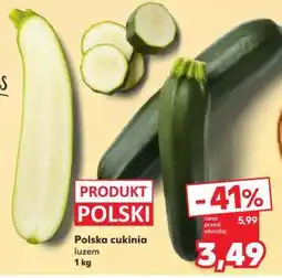 Kaufland Polska cukinia, luzem 1 kg oferta