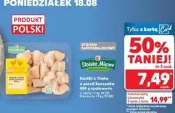 Kaufland Kostki z fileta z piersi kurczaka 400 g opakowanie oferta