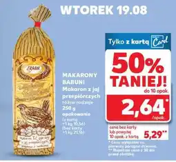 Kaufland MAKARONY BABUNI oferta