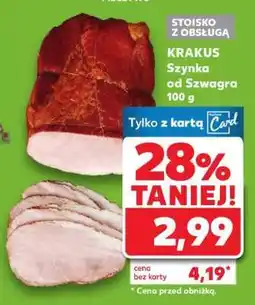 Kaufland KRAKUS Szynka od szwagra 100 g oferta